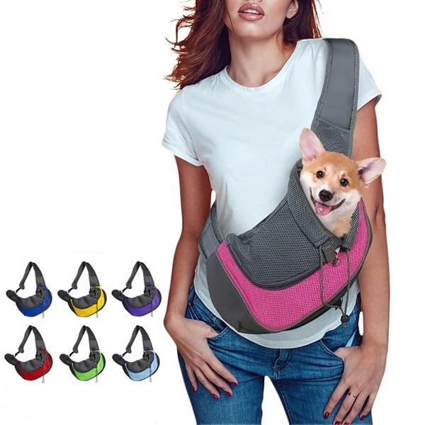 Sac bandoulière pour animaux